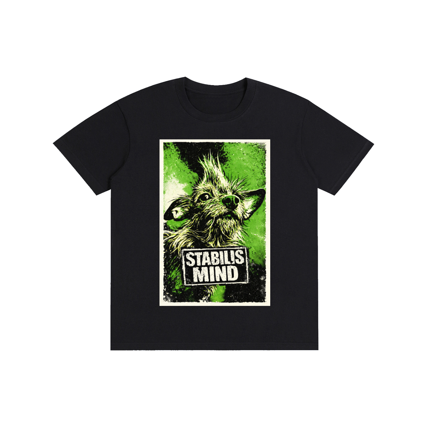 STABILIS MIND - Green - Pure Cotton Unisex T-Shirt