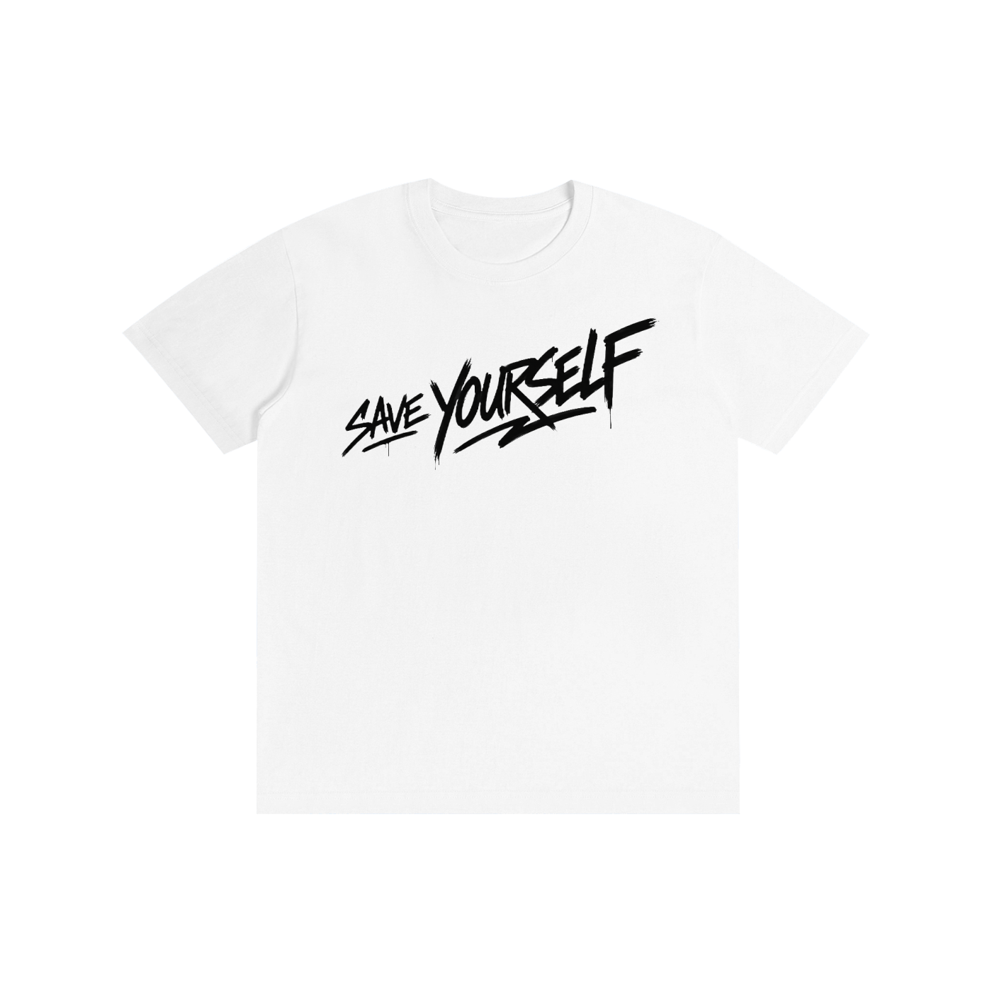 SAVE YOURSELF - Pure Cotton Unisex T-Shirt